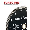 Casaverde 7 Inch Granite Cutting Blade Dry Cutting for Granite
