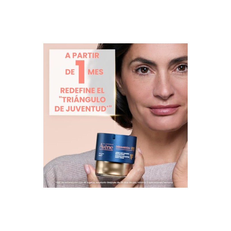AVÈNE DermAbsolu Crema de Noche Reafirmante, 40ml