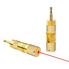 Gotical USB Rechargeable Archery Laser Sight Tool for Bow and Crossbow Thread-On Crossbow Laser Sighting Tool 223 Bore Sighter Shaped, Made of Brass