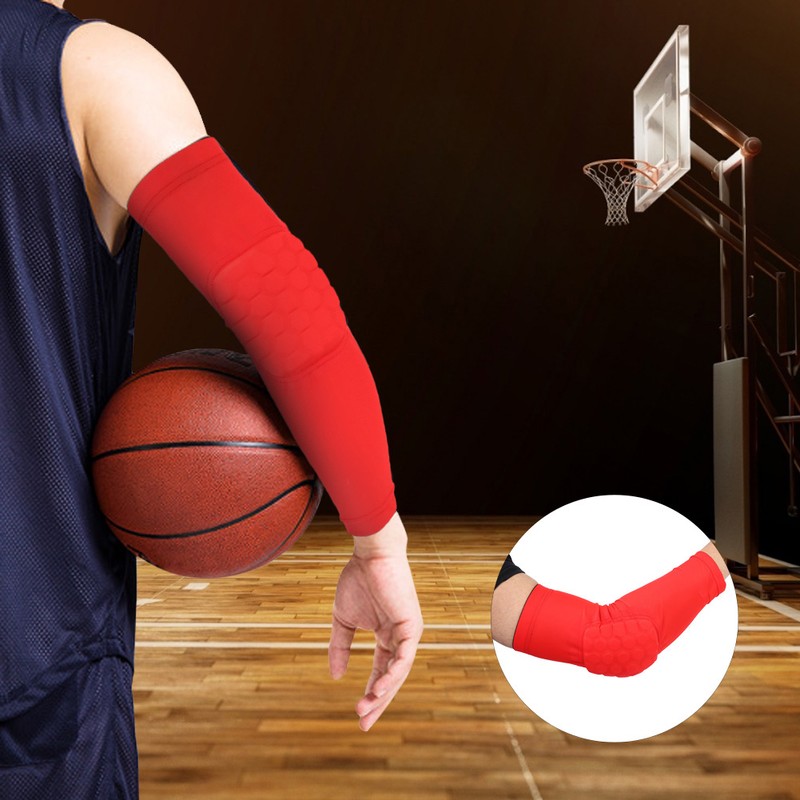 Sports Protector Safety Elbow Pads Guard Hand Arm Basketball Elbow
