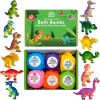 Relaxcation 6 Bath Bombs for Kids with Funny Dinosaurs Toys