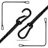 CLIFFORD Tensioning Rubber with Carabiner - 30 cm to 140