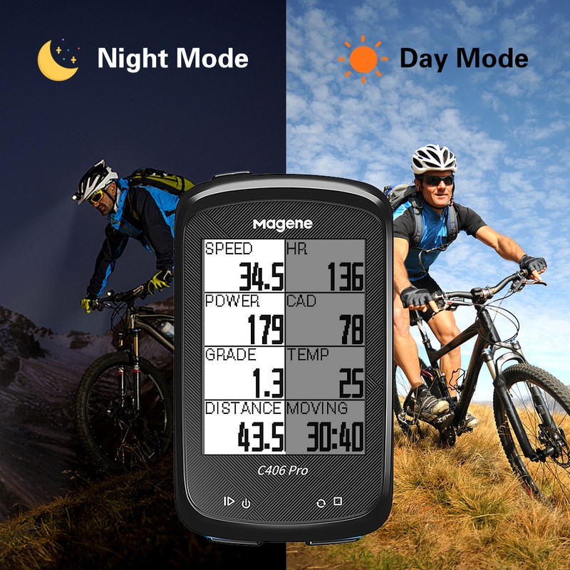 Bicycle GPS Computer Waterproof Wireless ANT+ Smart Bike Speedometer Bicycle