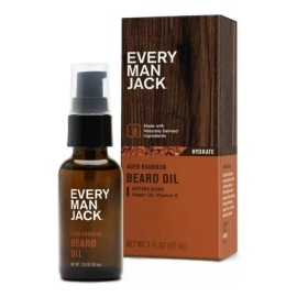 Every Man Jack Beard Oil Aceite Para Barba Hidratante Aceite De Argán Y Vitamina E