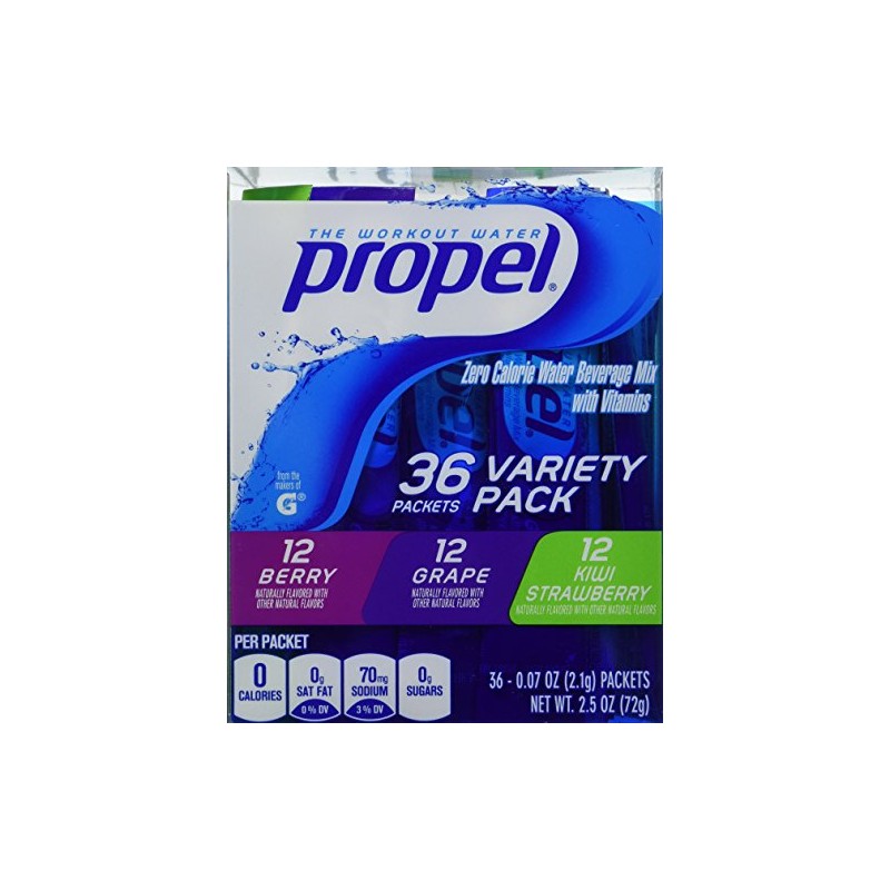 Propel Zero Calorie Nutrient Enhanced Water Beverage Mix (36 packets)