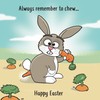 Twizler Funny Easter Card with Rabbit – Funny Easter Day