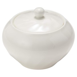 Narumi 51800-4691 Sugar Pot Sense White 8.5 fl oz (250 cc), Dishwasher Safe