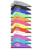 Q2i Fusion X-II Target Archery Vanes - Ultra-Lightweight with Tri-Fusion