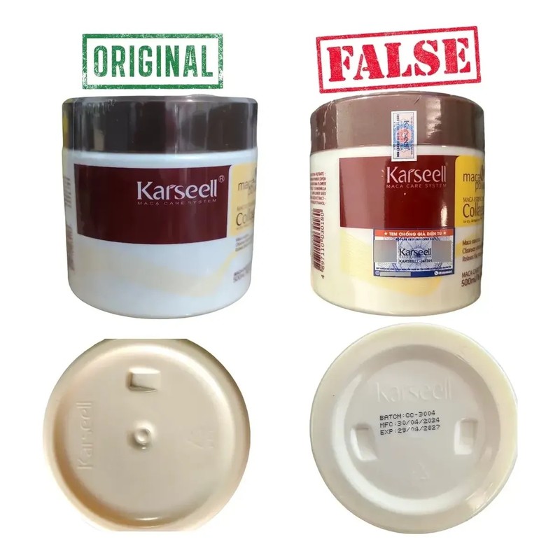 Kit 2 Karseell Maca Essence Repair Collagen Cabello Dañado