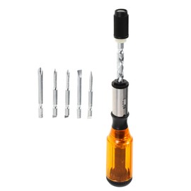 iplusmile Semi Automatic Spiral Ratchet Screwdriver Tool Hand Pressing Rotating Mechanism for Quick Efficient Screw Tightening Durable Construction Versatile for Professionals DIY