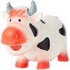 Rosewood Grunters Latex Cow, white/black