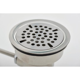 Kratos 3.5" Waste Drain Valve with Lever Handle, for Commercial Compartment Sinks - 3/Pk (29N-223)