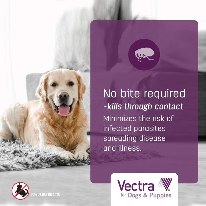 Vectra® for Dogs & Puppies Flea Treatment & Prevention for