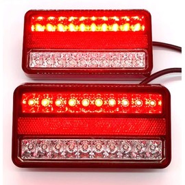 Kstyle Jimny Waterproof LED Trailer Tail Lamp with Turn Signal and Brake Function, Set of 2