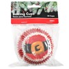Chef Craft Paper Patterned Cupcake Liners, 50 Count, Red/White