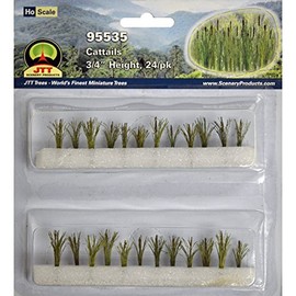 JTT Scenery Products Gardening Plants Cattails HO Scale Hobby Train Sceneries