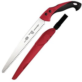 FELCO Model 611 Pruning Saw with Sheath, 13-inch Straight Blade