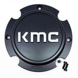 Kmc Center Cap 4x156mm, Satin Black UTV