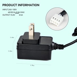 Water Softener Power Cord V3186-06 15v DC Transformer Power Cord