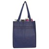 Non-Woven Light Weight Tote W/Fabric Covered Bottom