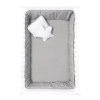 Baby Inc Set De Edredon Cuna Ultrasoft Gris Blanco Baby