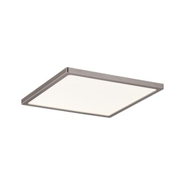 Paulmann Areo 929.39 LED recessed panel IP44 square 180 mm 12 W nickel matt dimmable