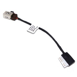 Wobeater Replacement DC Power Jack Harness Cable for DELL Inspiron 3580 3582 3482 3583 P75F 228R6 DC301012300
