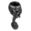Skull Planter Spine Stand Set Innovative Exquisite Decorative Hand Painted