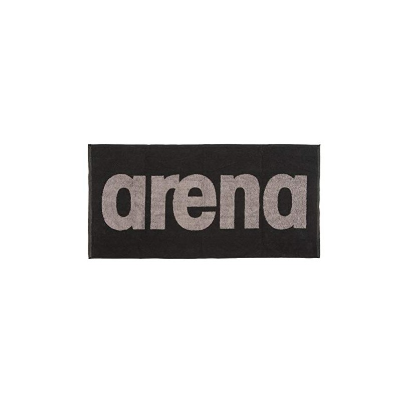 arena Soft Cotton Gym Towel,Black-grey