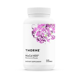 THORNE - NiaCel 400 - NAD Supplement - Nicotinamide Riboside - Support Healthy Aging, Cellular Energy Production & Sleep-Wake Cycle* - NSF Certified for Sport - Gluten Free - 60 Servings
