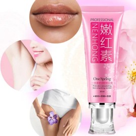 Crema Aclarante Zonas Intima Pezón Axilas Mujer Blanquea 