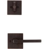 Kwikset 971HFLSQT-15V1 Single Cylinder Interior Halifax Lever Trim with Square