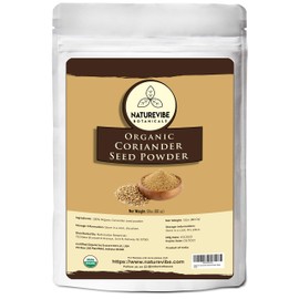 Naturevibe Botanicals USDA Organic Coriander Seed Powder - 5lbs - Coriandrum sativum | Raw, Gluten-Free & Non-GMO | Rich Amount of Minerals | Indian Spice (80 ounces)…