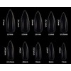 Nail Tips, Almond Cut, Clear (500 Count)