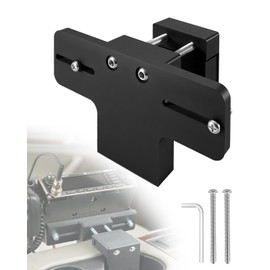 CB Radio Bracket Cup Holder Mount for Truck & SUV, Heavy Duty Truck Communication Mount with Square Complement Module, Adjustable 0.7–2.75in, No-Drill Cup Holder Radio Mount, Black