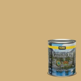 Rodda Paint CASCADIA XL Exterior Satin Paint & Primer in One, Quart, Glorious Gold
