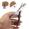Pig Ear Tag Plier Stainless Steel Animal Ear Notcher with
