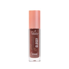 Divinity Cosmetics Glow’n’Glossy Lip Gloss Brillo de Labios Hidratante con Ácido Hialurónico y Vitamina E | Gloss de Larga Duración, No Pegajoso, con Aroma a Coco | 12 Tonos Vibrantes con Glitter para un Acabado Brillante y Voluminizador | Maquillaje Veg