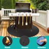 Mineup 48 Inches Fire Pit Mat for Decking, 120CM Outdoor
