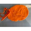 Christmas Santa Sleigh Cookie Cutter