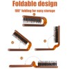 1 Stück Folding Bristle Comb Haarausfall Prävention Kamm machen Haar