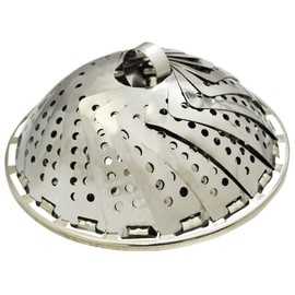 Kai wellness stainless one-size-fits-all steamer (for pot size 14 ~ 24cm) DH-6524