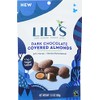 Lily's Sweets, Dark Chocolate Covered Almonds, 3.5 Ounce