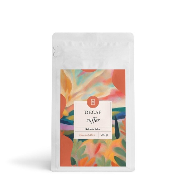 Mim and More Decaf Coffee - Kafeinsiz Çekirdek Kahve, 200