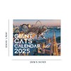 Giant Cats Calendar 2025, Giant City Cat Calendar 2025, Giant