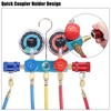 YSTOOL 3 Way AC Manifold Diagnostic Gauge Air Conditioner R1234yf