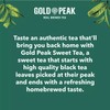 Gold Peak Naturally Sweet Real Brewed Tea, Picked for Peak
