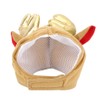 Polyester Coffee Cute Breathable Pet Cartoon Elk Hat Cat Dog