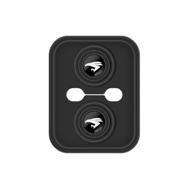 New Model Harrier Car Shock Absorber Car Door Lock Absorber Toyota Harrier Car Door Lock Buffer Damping Shock Absorber Adhesive Type Car Door Shock Protection Cushion Absorber Gasket Noise Reduction