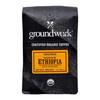 Groundwork Organic Single Origin Whole Bean Medium Roast Coffee, Ethiopia,